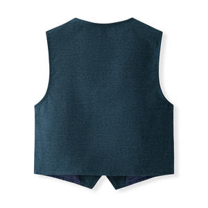 Nouveau printemps garçons robe costume en Style anglais enfants gilet Performance chœur petit costume pour l'automne et l'été pour fille aussi - Product Image 5