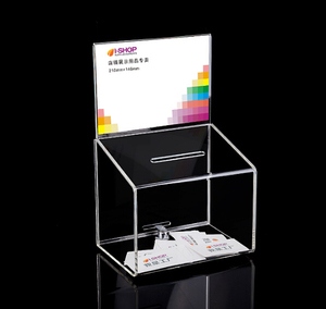 Acrylic bán buôn đồng xu và Tặng hộp với khóa và dấu hiệu chủ - Product Image 4