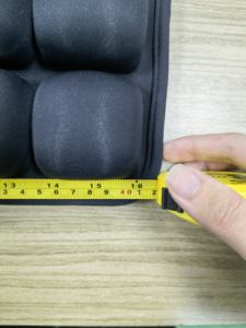 Bantal Kursi Tiup 3D Lembut & Bernapas dengan Fungsi Pijat untuk Duduk Lama - Product Image 5