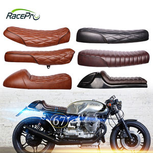 RACEPRO nouveauté rétro siège personnalisé moto café Racer <span class=keywords><strong>Vintage</strong></span> remplacement bosse selle siège pour Yamaha Kawasaki <span class=keywords><strong>Honda</strong></span> - Product Image 2
