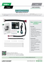 Plc / Leroy Somer - Switch2d350 D350 Avr Upgrade Kit &amp; Nf Link Cable for Warranty Product