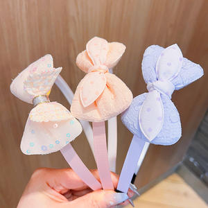 BELLEWORLD style coréen mignon filles princesse bandeaux noués mélange de couleur papillon arc <span class=keywords><strong>maquillage</strong></span> bébé <span class=keywords><strong>bandeau</strong></span> - Product Image 5