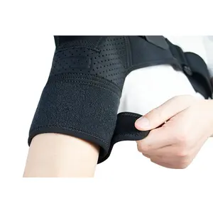 Omuz desteği yırtık Rotator manşet kol Immobilizer Wrap ayarlanabilir omuz sıkıştırma manşonu AC eklem ağrısı giderici