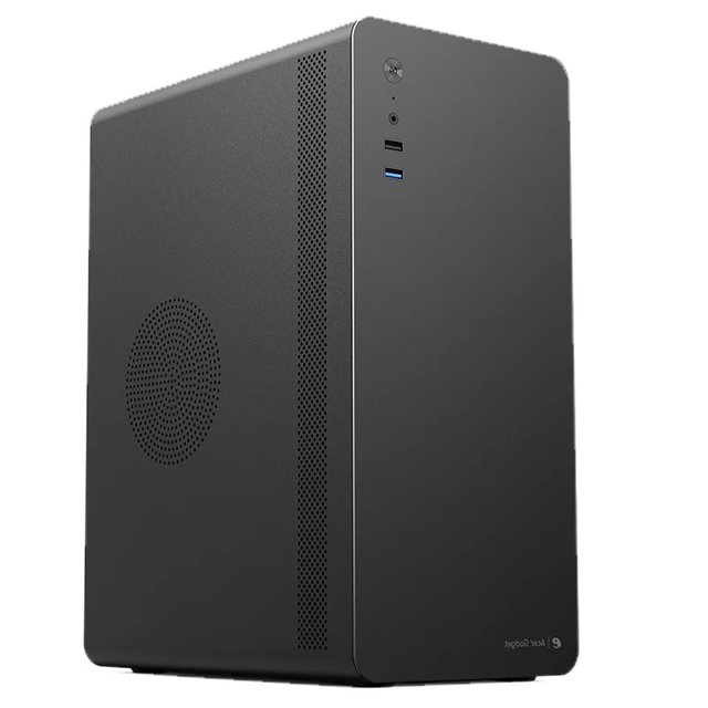 OEM ODM Mini Desktop PC Intel Core I3-13100F CPU 8GB DDR4 RAM 256GB SSD GT610 GPU 230W Win11 Home Business Desktop Computer