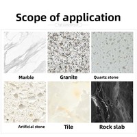 Disque de coupe en céramique diamantée BEILI de 4 pouces pour marbre, granit, quartz, pierre, meuleuse d'angle, coupe fine sans éclats