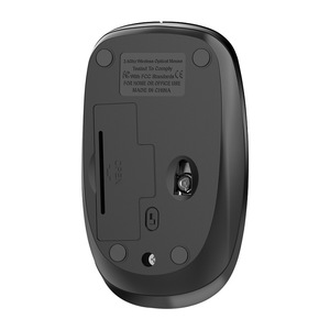 เมาส์ไร้สาย 2.4G แบบเงียบตามหลักสรีรศาสตร์ พร้อมพอร์ต USB สำหรับโน้ตบุ๊ก คอมพิวเตอร์ตั้งโต๊ะ ใช้ในสำนักงาน - Product Image 4