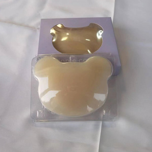 Couvre-mamelons en Silicone respirant pour femmes anti-dérapant pétales de poitrine de mariée Lift-Up No-Show Pasties adhésifs pour robes de mariée - Product Image 3