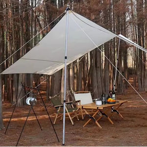 Poteaux de tente OEM personnalisés pour auvent, abri en bâche, tente extérieure, poteaux de camping anodisés, tiges de tente de plage et de randonnée - Product Image 1