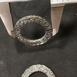 Filtres d'airbag à mailles tricotées en acier inoxydable 304 Joints d'écartement d'air d'échappement Anneaux d'espacement Mailles de filtre de qualité supérieure - Product Image 2