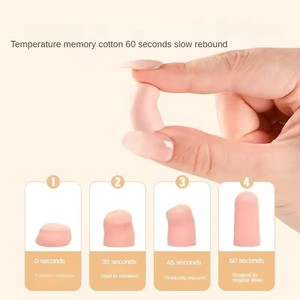 Cómodos tapones para los oídos de espuma suave, antiruido, para dormir, con reducción de ruido, para nadar y dormir, 10/24/60 Uds. - Product Image 3