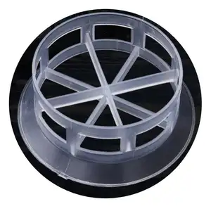 Acid Resistance PP PVC CPVC Plastic Tower Packing Cascade Mini Ring for Scrubber Tower 25mm, 50mm, 76mm