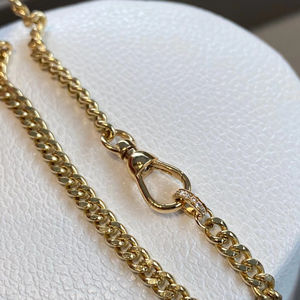 <span class=keywords><strong>Precio</strong></span> <span class=keywords><strong>de</strong></span> fábrica Proceso <span class=keywords><strong>de</strong></span> forja <span class=keywords><strong>italiana</strong></span> <span class=keywords><strong>de</strong></span> alta calidad 18K Real Gold AU750 mujer Cuba <span class=keywords><strong>cadena</strong></span> - Product Image 1