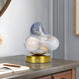 Lámpara de Mesa de Estrella de Mar de Diseño Creativo Sofisticado, Lámpara Colgante Decorativa para Dormitorio, Mesita de Noche, Estudio, Bar y Sala de Estar - Product Image 3
