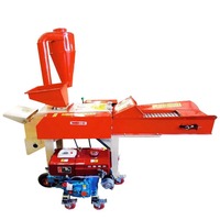 Machine à couper le fourrage combinée pour ensilage souple et traitement des tiges de cultures – Hacheuse de fourrage pour aliments, herbe, riz, maïs