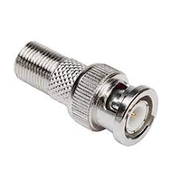 Bon prix connecteur coaxial TV Jack F Type vers BNC mâle vers F femelle