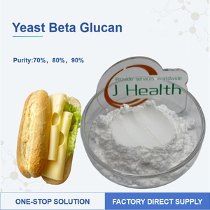 JULYHEALTH Fournisseur de poudre de <span class=keywords><strong>b</strong></span>êta-glucane de levure 80% de qualité alimentaire, matière première pour le soutien immunitaire et les produits de santé, emballage en vrac - Product Image 1