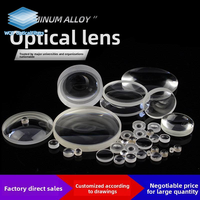 ISO9001 Certified Diameter 12.7mm 25.4mm Focal Length 19mm/25mm OEM BK7 Double-Convex Lens Biconvex Lens