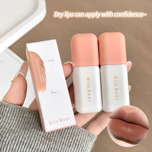 Lápiz Labial de <span class=keywords><strong>Color</strong></span> Fijo con Acabado Mate y Brillante de la Marca Bily Bear, Personalizable, Se Puede Usar con Envase Vacío para Brillo Labial - Product Image 3