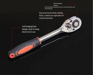 Ensemble d'outils d'entretien automobile multifonctionnel de 12 pièces, clé à cliquet à douille rapide avec combinaison pour une réparation automobile efficace - Product Image 4