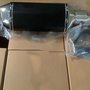 Tubo de Escape Hexagonal Pequeño para Motocicleta de Alta Cilindrada, Sistema de Escape Universal - Product Image 3