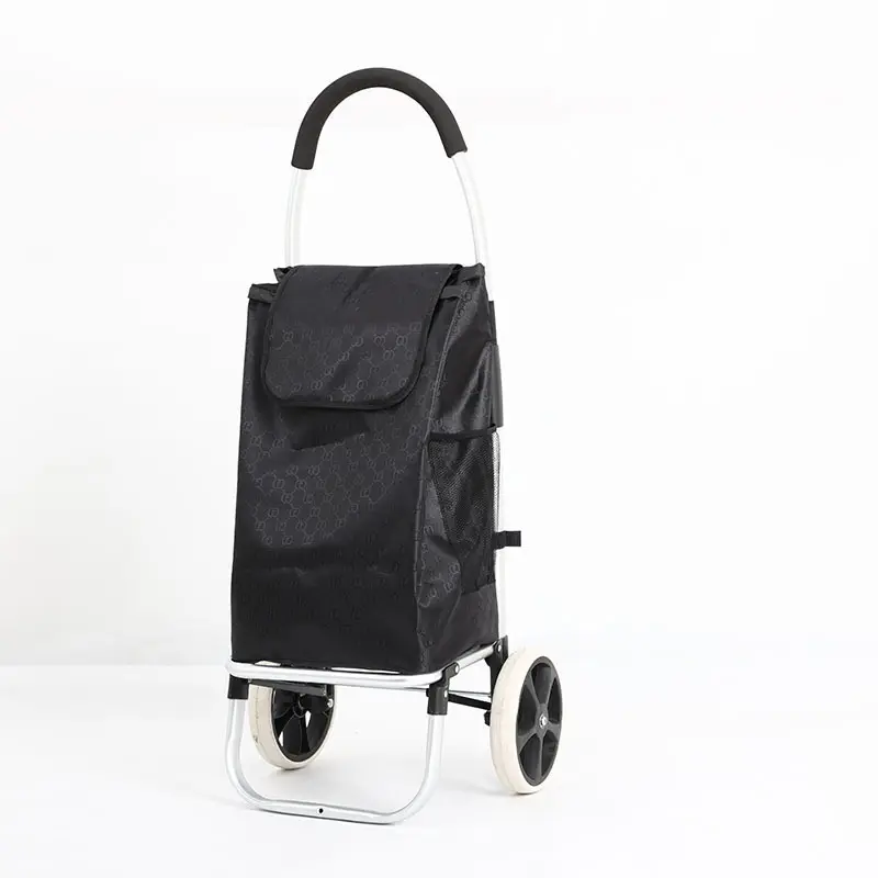 Bolsa de compras plegable de tela Oxford impermeable, carrito de supermercado portátil de gran capacidad, cartón de plástico de 30L, Tianyu, 50Kg, 200