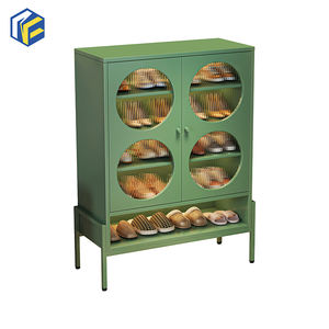 Grande armoire à chaussures fermée avec siège-organisateur de chaussures et de sacs, <span class=keywords><strong>meuble</strong></span> de rangement pour chaussures d'entrée de maison moderne - Product Image 1