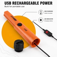 GOLD HUNTER TMR Rilevatore di Metalli Ricaricabile USB PinPointer IP68 Impermeabile Subacqueo per la Ricerca dell'Oro