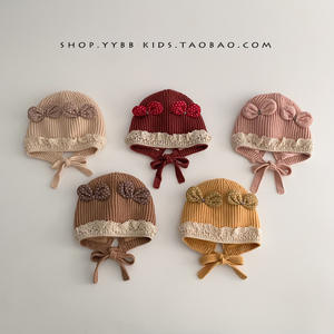 Mignon drôle acrylique fait à la main chapeau femmes hommes enfants automne hiver dessin animé monstre laine chapeau personnalité tricoté chapeau pour garçon et fille - Product Image 1