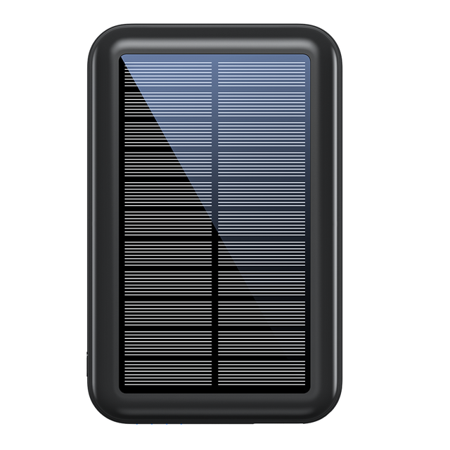 Original Factory Portable 10000mAh High Capacity Fast Charging Outdoor Waterproof Wireless Solar USB-C Power Bank