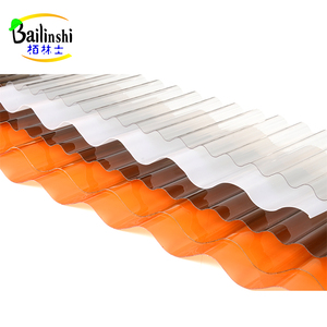 Ondulé Feuille de <span class=keywords><strong>Polycarbonate</strong></span> <span class=keywords><strong>Lexan</strong></span> Pour Balcon Housse De Pluie - Product Image 6
