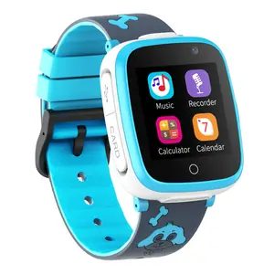 FLY RABBIT 1.54 inch touch screen Puzzle games Phone Call 2G SIM Card kids smart watch with SOS Polish English Spanish Russian