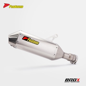 Système d'échappement slip-on KOVE 800X pour moto de course, prix de gros usine Forsound - Product Image 5