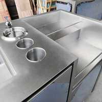 Dispenser Minuman Stainless Steel Lanxin Elektrik Dua Tempat Duduk untuk Bar Koktail 1500W 220-240V Pemanas Komersial Penghangat Makanan