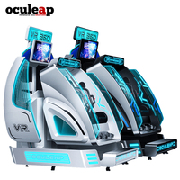 Simulador de Vuelo VR 360 720, Equipo VR/AR/MR Personalizable, Novedad 2027, Máquina de Juegos de Arcade con Montaña Rusa 9D, Juegos 3D 5D 7D 12D