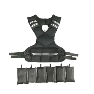 Iroga Fitness Custom 16LB Adjustable Weight Vest With Removable Sand Bag