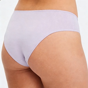 <span class=keywords><strong>Slip</strong></span> da <span class=keywords><strong>Donna</strong></span> in Fibra di Bambù Viola, Morbidi e Traspiranti, Intimo Femminile per Uso Quotidiano, Mutandine Personalizzate - Product Image 3