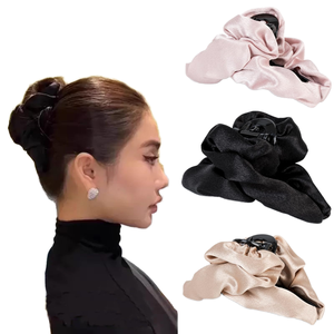 Pince à cheveux bulle style automne/hiver, grande pince requin, ensemble de pinces à cheveux pour la vente en gros - Product Image 1