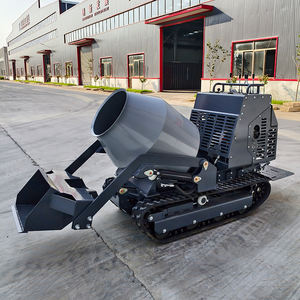 Obral mesin diesel & sistem hidrolik penuh <span class=keywords><strong>Mixer</strong></span> beton Mini dengan truk sampah kecil muatan mandiri perayap - Product Image 5