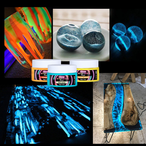 Timesrui มายากลเรืองแสงในสีเข้มเม็ดสีของเหลววางผสมสีเรซิ่นสำหรับอีพ็อกซี่/ยูวีเรซิ่นย้อมเครื่องประดับอุปกรณ์งานฝีมือ - Product Image 1