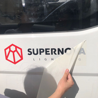 Autocollants de fenêtre de voiture personnalisés résistants aux intempéries, autocollants en vinyle avec impression de marque, texte, logo, autocollants de voiture en PVC