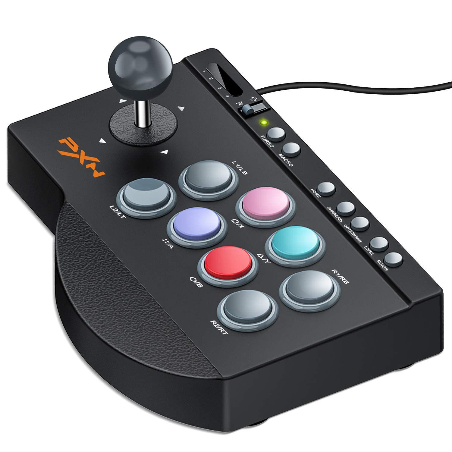 PXN 0082 8-Way Arcade Stick for Tekken 7 - Turbo Marco