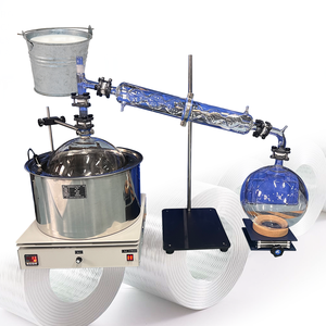 Système de Distillation sous vide de qualité cosmétique à moteur électrique à trajet court verre à haute teneur en borosilicate pour la Purification du jojoba squalane - Product Image 4