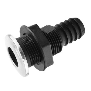 Isure Drain <b>Plug</b> 3/4 Inch Black Plastic Marine Boat Hardware <b>Replacement</b> Part - Product Image 4