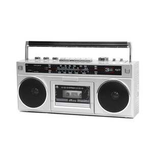 Factory Custom Retro Cassette Recorder Player, AM FM SW Radio <b>USB</b> TF Slot Rechargeable Boombox for Camping Gift - Product Image 2