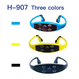 H907แม่เหล็กชาร์จกันน้ำไร้สายการนำกระดูกชุดหูฟังสำหรับว่ายน้ำที่ได้รับช่วง150เมตร - Product Image 4