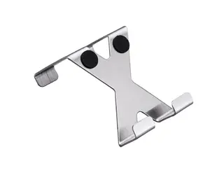 Over The Door Hooks, Towel Hooks for Kitchen Bathroom Cabinets Cupboards, Stainless Steel Utility Hooks