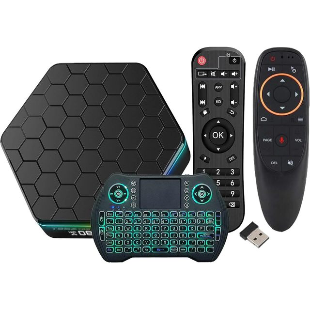 2025 Android TV Box T95Z Plus Quad Core 12.0 4GB 64GB BT5.0 100M Ethernet Android TV Box Set-Top Box