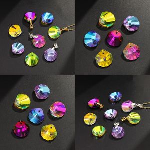 Perles en verre cristal en forme de coquille Saint-Jacques de NANTONG pour la création de bijoux, accessoires DIY 250104 - Product Image 3