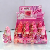 Rouge à lèvres longue tenue premium végétalien couleur claire nude version dessin animé avec gloss à lèvres effet poupée pour hydrater et nourrir