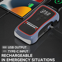 Pompe à air portable haute puissance 1000A pour voiture avec batterie au lithium, lumière LED et protection anti-étincelles pour moto/camion/voiture de tourisme